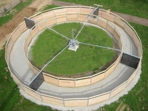 Horse Exerciser allows Free Flow Movement